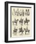 Colonial Troops Who Took Part in the Procession-null-Framed Giclee Print