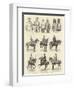 Colonial Troops Who Took Part in the Procession-null-Framed Giclee Print