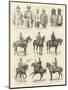 Colonial Troops Who Took Part in the Procession-null-Mounted Giclee Print