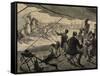 Colonialism. Arab World. Europeans During the Lunch-null-Framed Stretched Canvas