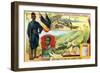 Colonies of the European Powers - Belgium, 1910-null-Framed Giclee Print