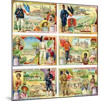 Colonies of the European Powers - France, Belgium, Italy, England, Holland and Germany, 1910-null-Mounted Giclee Print