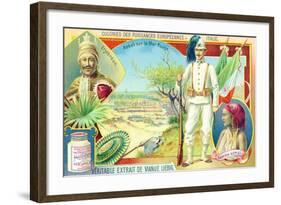 Colonies of the European Powers - Italy, 1910-null-Framed Giclee Print