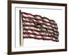 Colonists' Rattlesnake Flag with Don't Tread on Me Slogan-null-Framed Giclee Print