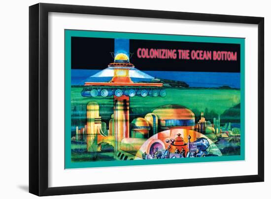 Colonizing the Ocean Bottom-Julian Krupa-Framed Art Print