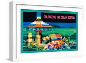 Colonizing the Ocean Bottom-Julian Krupa-Framed Art Print