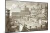 Colonna Gardens in Rome-Giovanni Battista Piranesi-Mounted Giclee Print