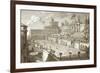 Colonna Gardens in Rome-Giovanni Battista Piranesi-Framed Giclee Print