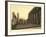 Colonnade at Luxor Temple-null-Framed Art Print