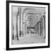 Colonnade, Cairo, Egypt, Late 19th or Early 20th Century-G Lekegian-Framed Giclee Print