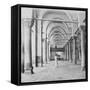 Colonnade, Cairo, Egypt, Late 19th or Early 20th Century-G Lekegian-Framed Stretched Canvas