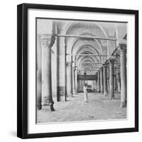 Colonnade, Cairo, Egypt, Late 19th or Early 20th Century-G Lekegian-Framed Giclee Print