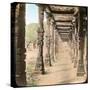 Colonnade, Delhi, India, Late 19th or Early 20th Century-null-Stretched Canvas