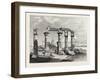 Colonnade, Egypt, 1879-null-Framed Giclee Print