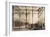 Colonnade, from Photographic Views of the Progress of the Crystal Palace, Sydenham, 1855-Philip Henry Delamotte-Framed Giclee Print