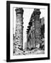 Colonnade, Hypostyle Hall, Egypt, 1878-Felix Bonfils-Framed Giclee Print