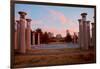 Colonnade in a park, 95 Bell Carillons, Bicentennial Mall State Park, Nashville, Davidson County...-null-Framed Photographic Print