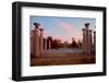 Colonnade in a park, 95 Bell Carillons, Bicentennial Mall State Park, Nashville, Davidson County...-null-Framed Photographic Print