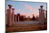 Colonnade in a park, 95 Bell Carillons, Bicentennial Mall State Park, Nashville, Davidson County...-null-Mounted Photographic Print