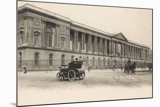 Colonnade, Louvre, Paris, 1910-French Photographer-Mounted Photographic Print