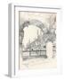 Colonnade Near the Pont Des Invalides, C1900-Tony Grubhofer-Framed Giclee Print