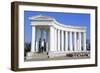 Colonnade of Vorontsov's Palace, Odessa, Crimea, Ukraine, Europe-Richard Cummins-Framed Photographic Print