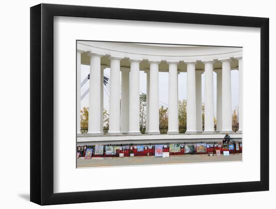 Colonnade of Vorontsov's Palace, Odessa, Crimea, Ukraine, Europe-Richard Cummins-Framed Photographic Print