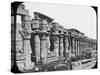 Colonnade, Philae Temple, Egypt, C1890-Newton & Co-Stretched Canvas