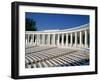 Colonnaded Amphitheater of the Arlington Cemetery in Virginia, USA-Hodson Jonathan-Framed Photographic Print