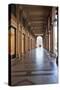 Colonnades Along Via Roma, Turin, Piedmont, Italy, Europe-Mark Sunderland-Stretched Canvas