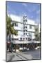 Colony Hotel, Facade, Art Deco Hotel, Ocean Drive, Miami South Beach-Axel Schmies-Mounted Photographic Print