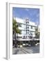 Colony Hotel, Facade, Art Deco Hotel, Ocean Drive, Miami South Beach-Axel Schmies-Framed Photographic Print