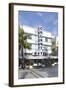 Colony Hotel, Facade, Art Deco Hotel, Ocean Drive, Miami South Beach-Axel Schmies-Framed Photographic Print