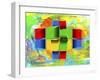 Color Abstract 1-Ata Alishahi-Framed Giclee Print