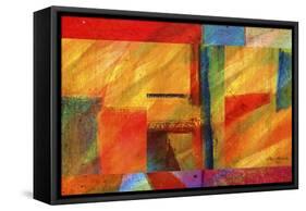 Color Abstract 2-Ata Alishahi-Framed Stretched Canvas