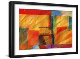Color Abstract 2-Ata Alishahi-Framed Giclee Print