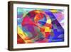 Color Abstract 3-Ata Alishahi-Framed Giclee Print