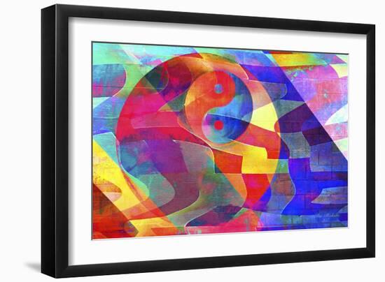 Color Abstract 3-Ata Alishahi-Framed Giclee Print