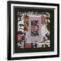 COLOR AND PATTERN COLLAGE-Linda Arthurs-Framed Giclee Print