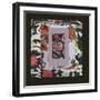 COLOR AND PATTERN COLLAGE-Linda Arthurs-Framed Giclee Print