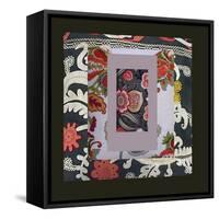 COLOR AND PATTERN COLLAGE-Linda Arthurs-Framed Stretched Canvas