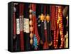 Color Bead Strands, Katmandu, Nepal-Art Wolfe-Framed Stretched Canvas