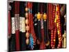 Color Bead Strands, Katmandu, Nepal-Art Wolfe-Mounted Photographic Print