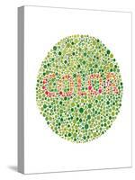 Color Blindness Test-Spencer Sutton-Stretched Canvas