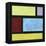 Color Block 1-Summer Tali Hilty-Framed Stretched Canvas