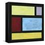 Color Block 1-Summer Tali Hilty-Framed Stretched Canvas