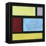 Color Block 1-Summer Tali Hilty-Framed Stretched Canvas