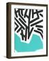 Color Block Maze II-June Vess-Framed Art Print
