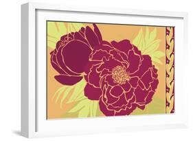 Color Bouquet III-null-Framed Giclee Print