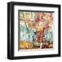 Color Burst 1-Dean Bradshaw-Framed Giclee Print